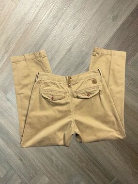 Vintage Timberland Khaki Chino Pants Mens 32x30 Straight Fit Cotton Workwear 90s